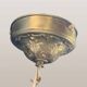 Ancienne lampe Art déco en verre, années 20