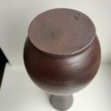 Handcrafted stoneware vase 70s