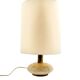 Travertine & brass table lamp base, Italy 1970s