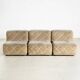 Rhombos modular sofa set by Karl Wittmann for Wittmann, set of 3
