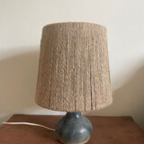 Lampe en grès et corde