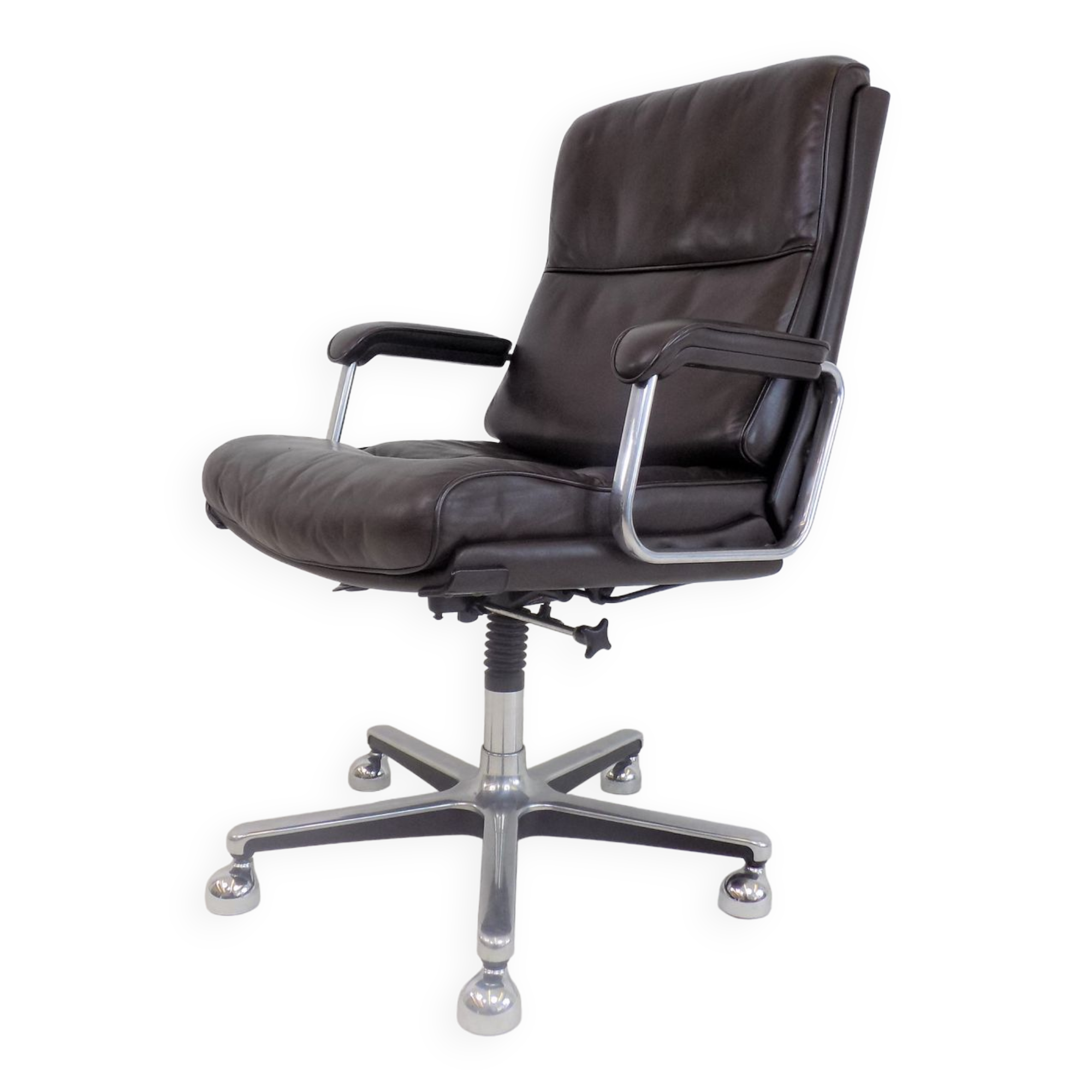 Drabert leather office chair