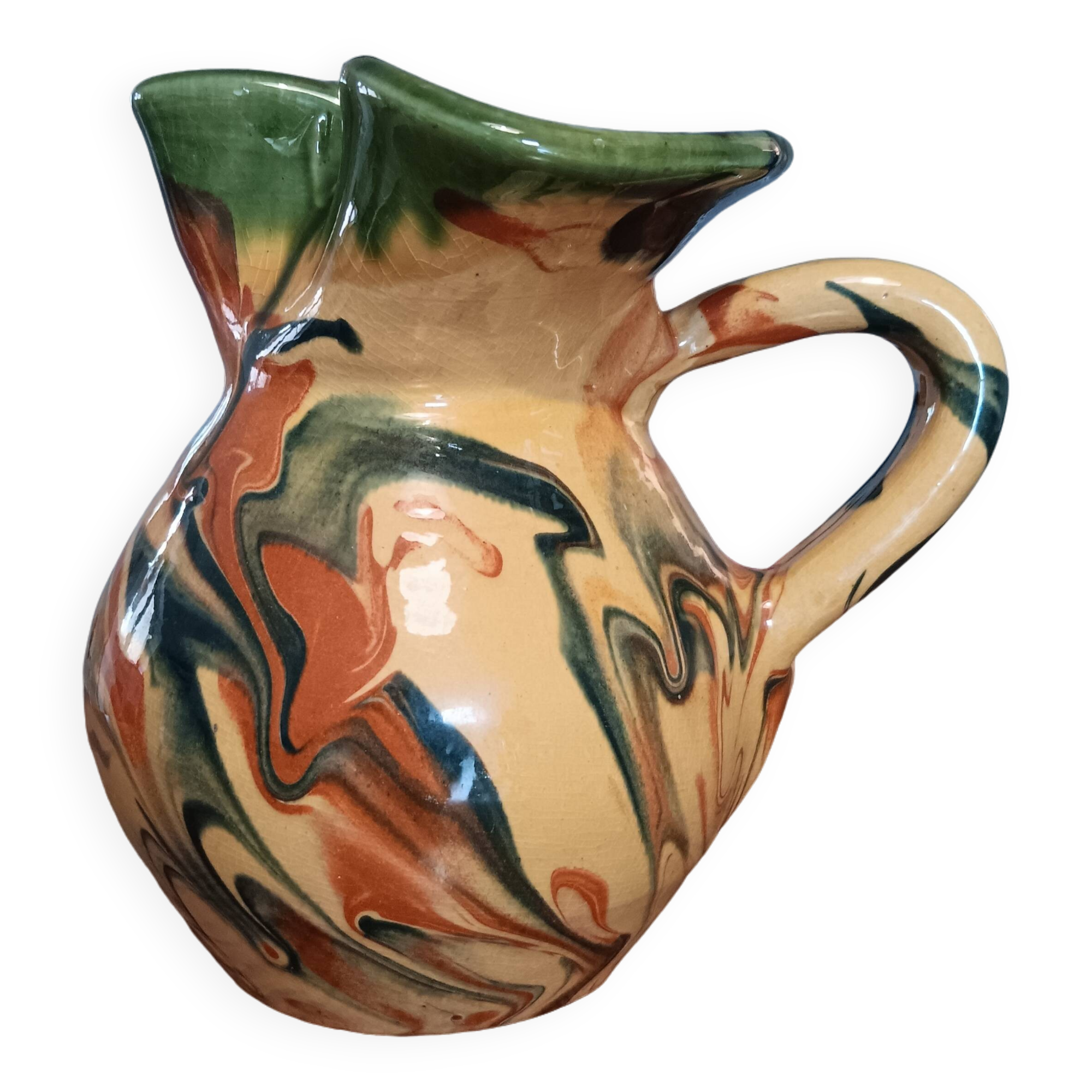Vallauris style pitcher
