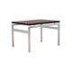 Table basse en verre, design danois, années 1970, designer : Jean Rene