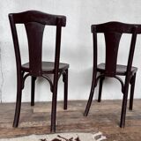 series of 4 Thonet chairs N°A217 of 1930
