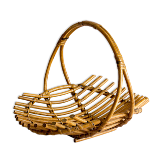 Rattan fruit basket