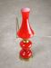 Mid-century Italian Red Glass and Brass Table / Wall Lamp