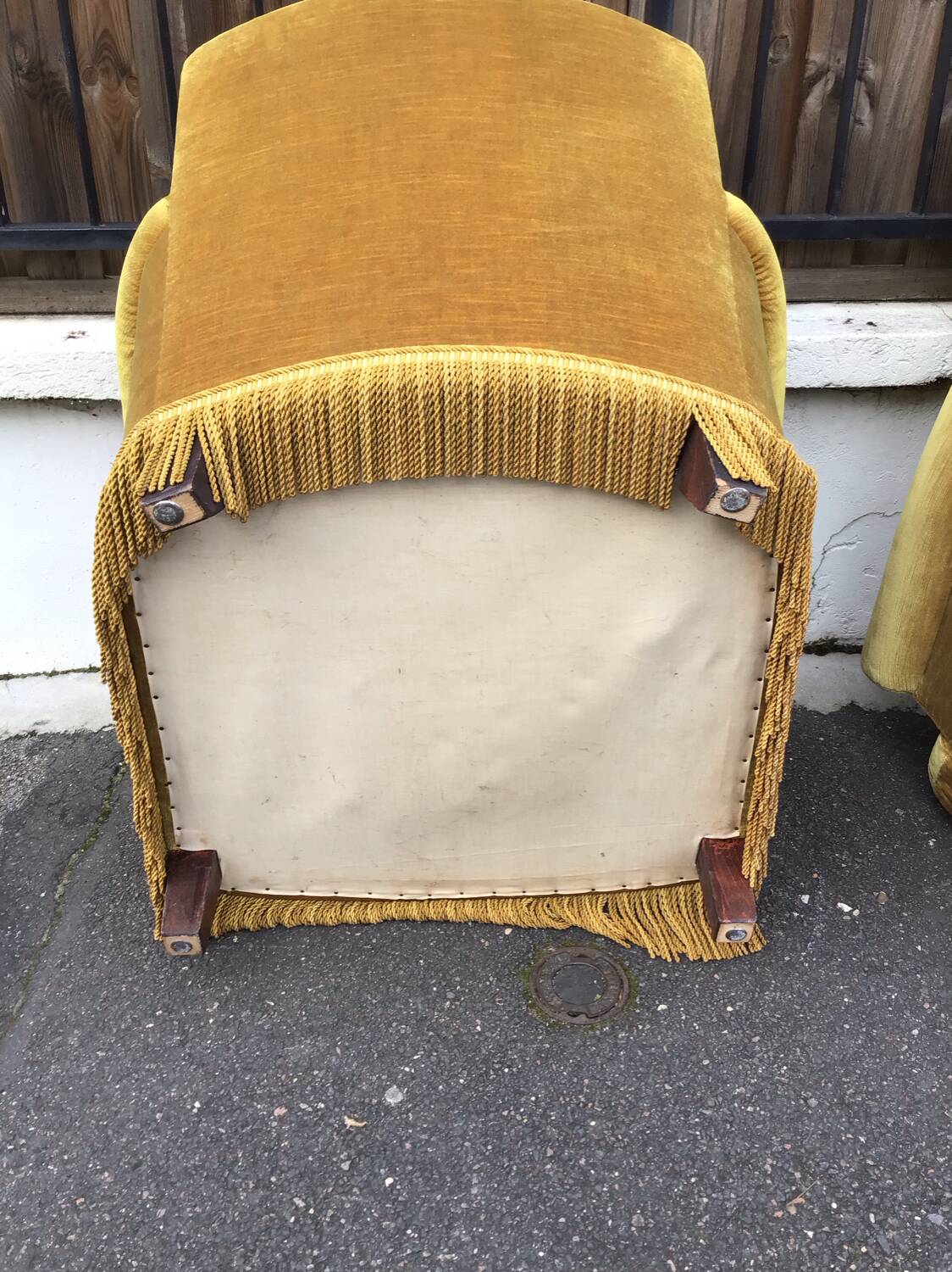 Pair of 1950 armchairs