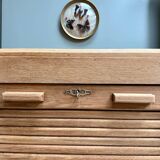 Filing cabinet with curtain (refurbished)