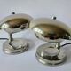 Pair of Very Rare Bauhaus Chrome Table Lamps, Art Deco, Franta Anyz, 1930s