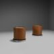 Set of Round Wooden Dry Bars by Mario Sabot, Italy 1970s