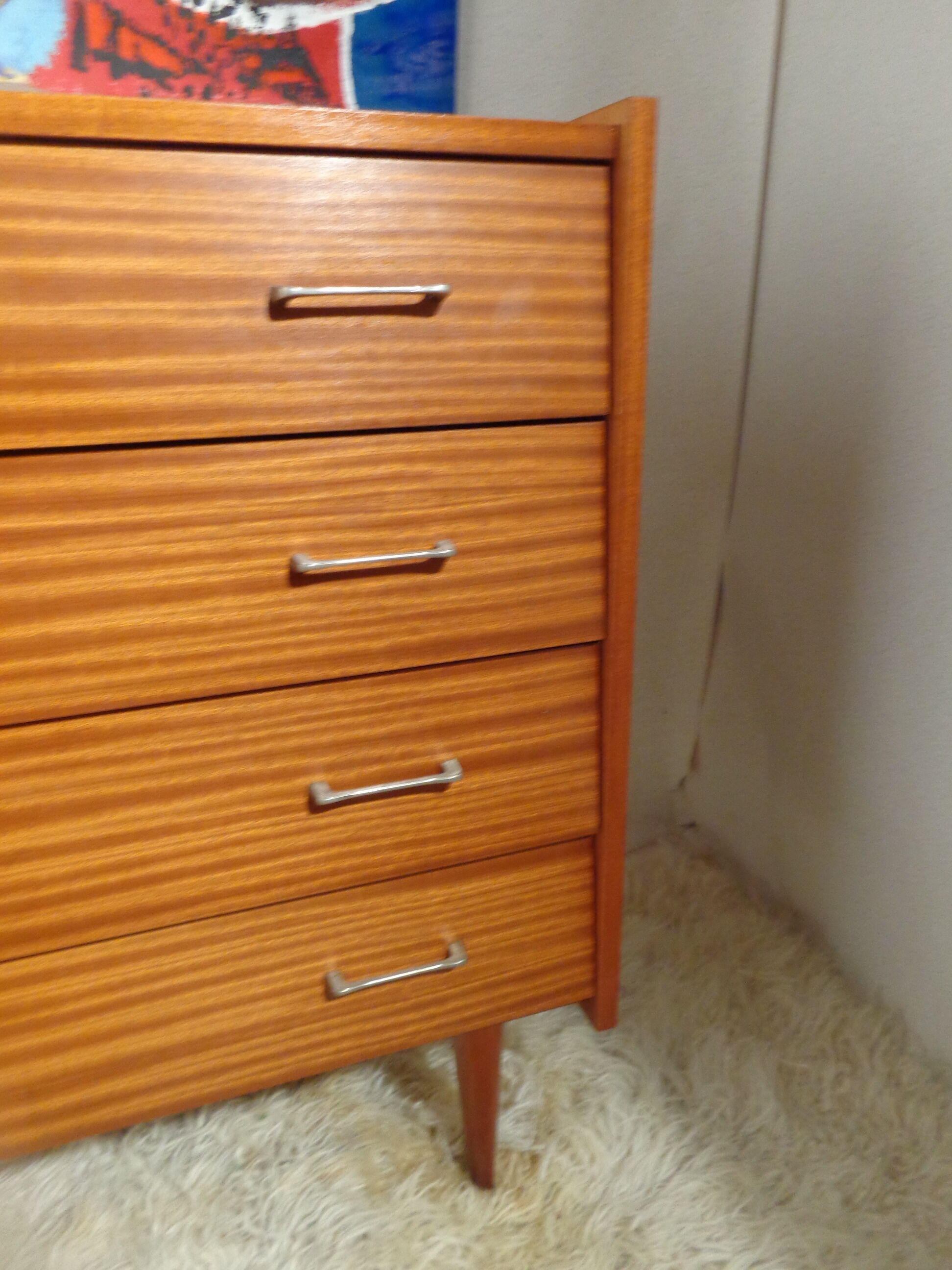 Vintage chest of drawers from the 60s