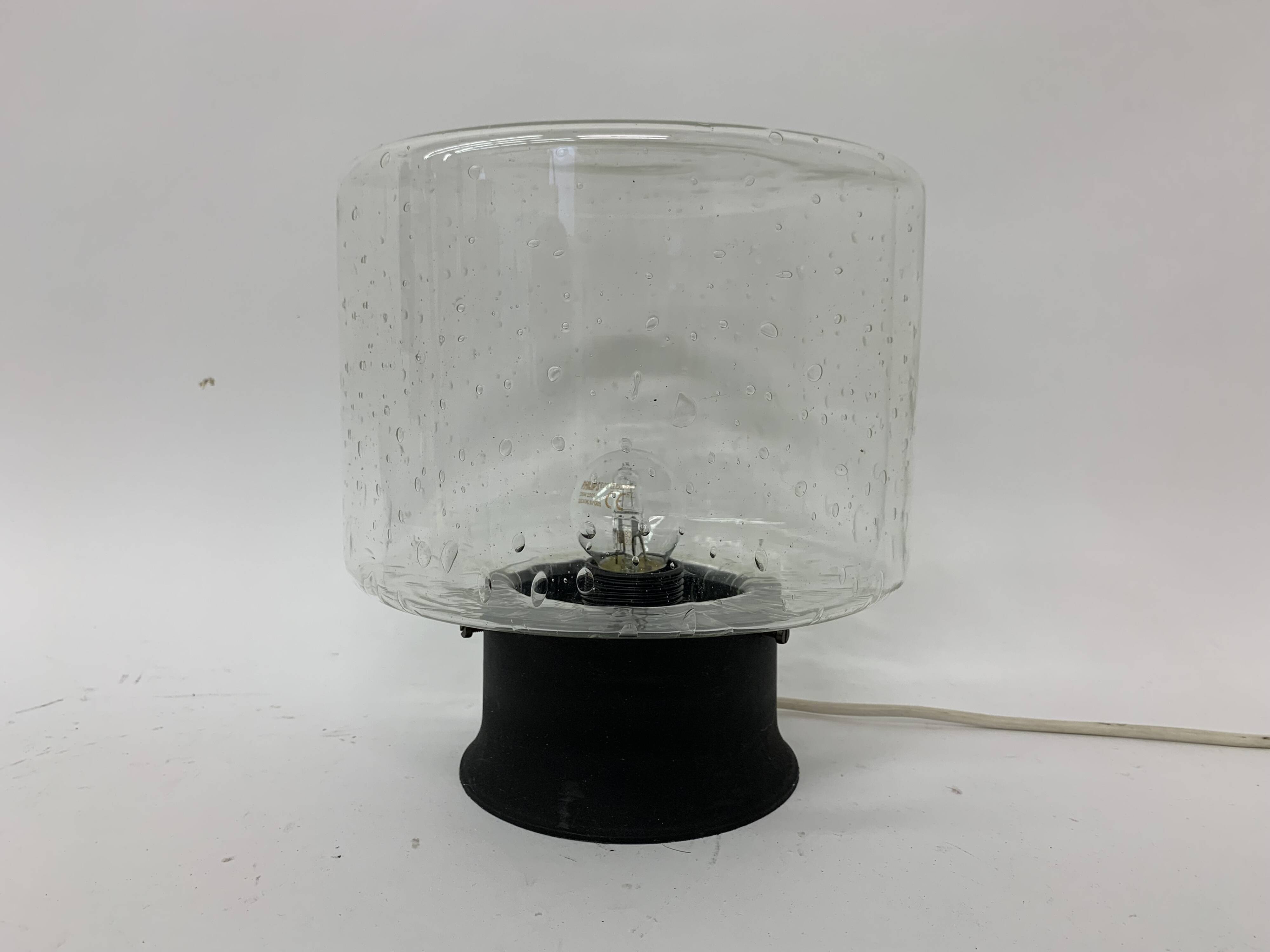 Mid-century design glass ceiling lamp, 1960’s