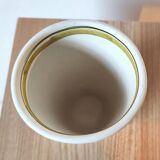 Roger capron green ceramic tumbler glass