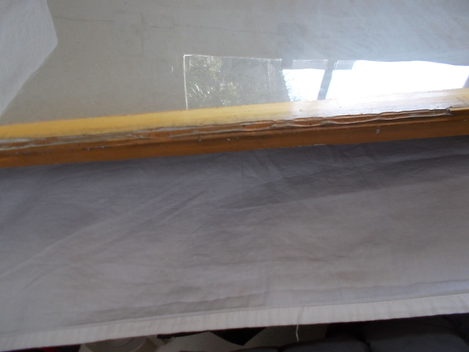 Frame with glass 53.5 x 79.5 cm