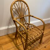 Small rattan chair for children