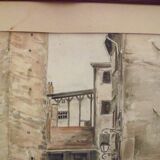 Watercolor signed Vuillermet