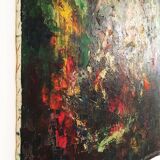 Robert Falcucci Portrait Painting 1920s Oil on Canvas Impressionism