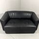 De Sede DS 47 dark brown neckleather 2-1/2 seats sofa