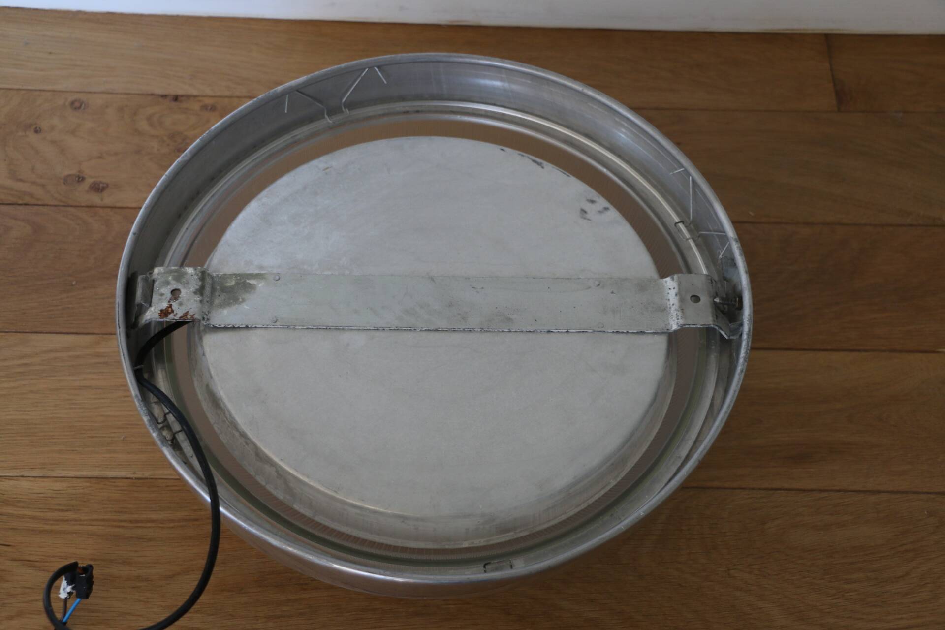 Applique, plafonnier en verre holophane XXL