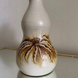 Vase double gourde grès Chouzet années 70