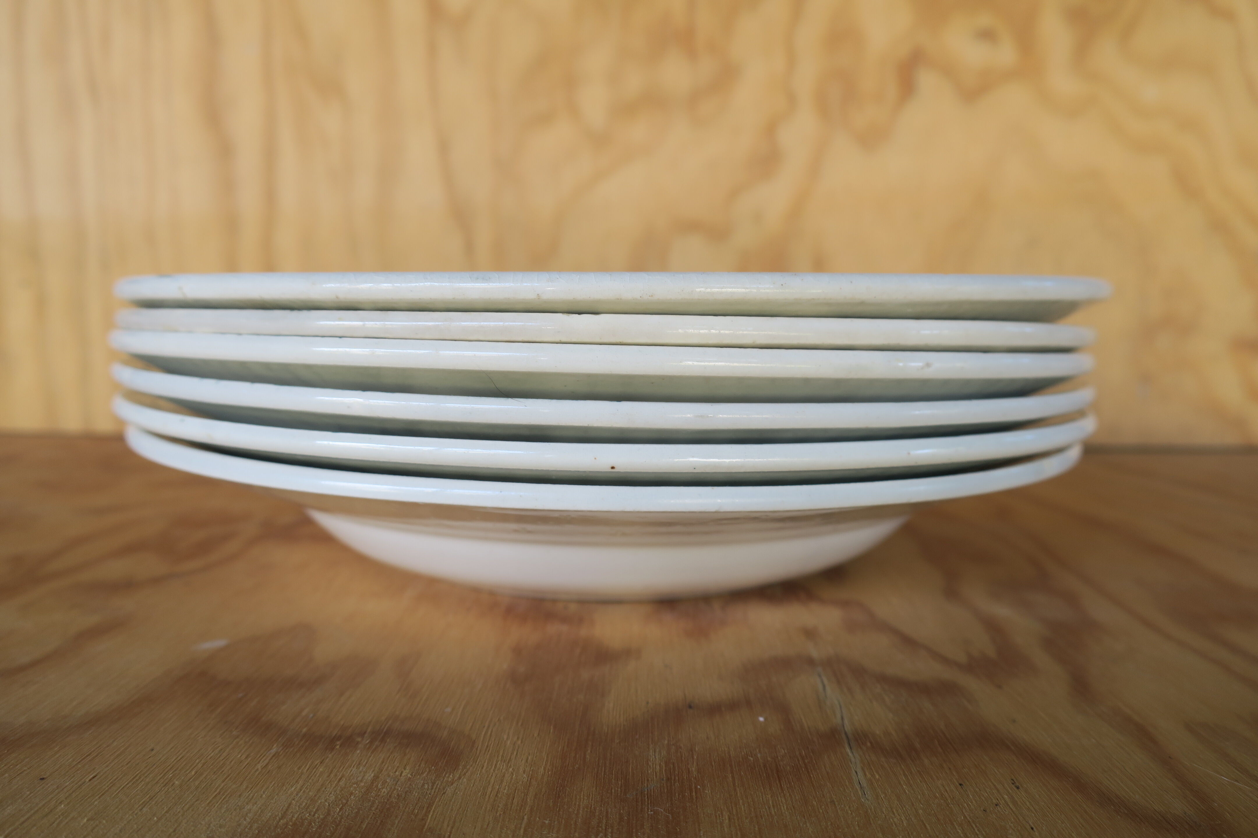 6 St Amand hollow plates