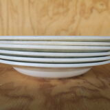 6 assiettes creuses St Amand