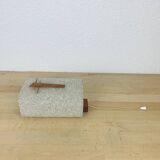 50s Scandinavian teak style perspex wall light