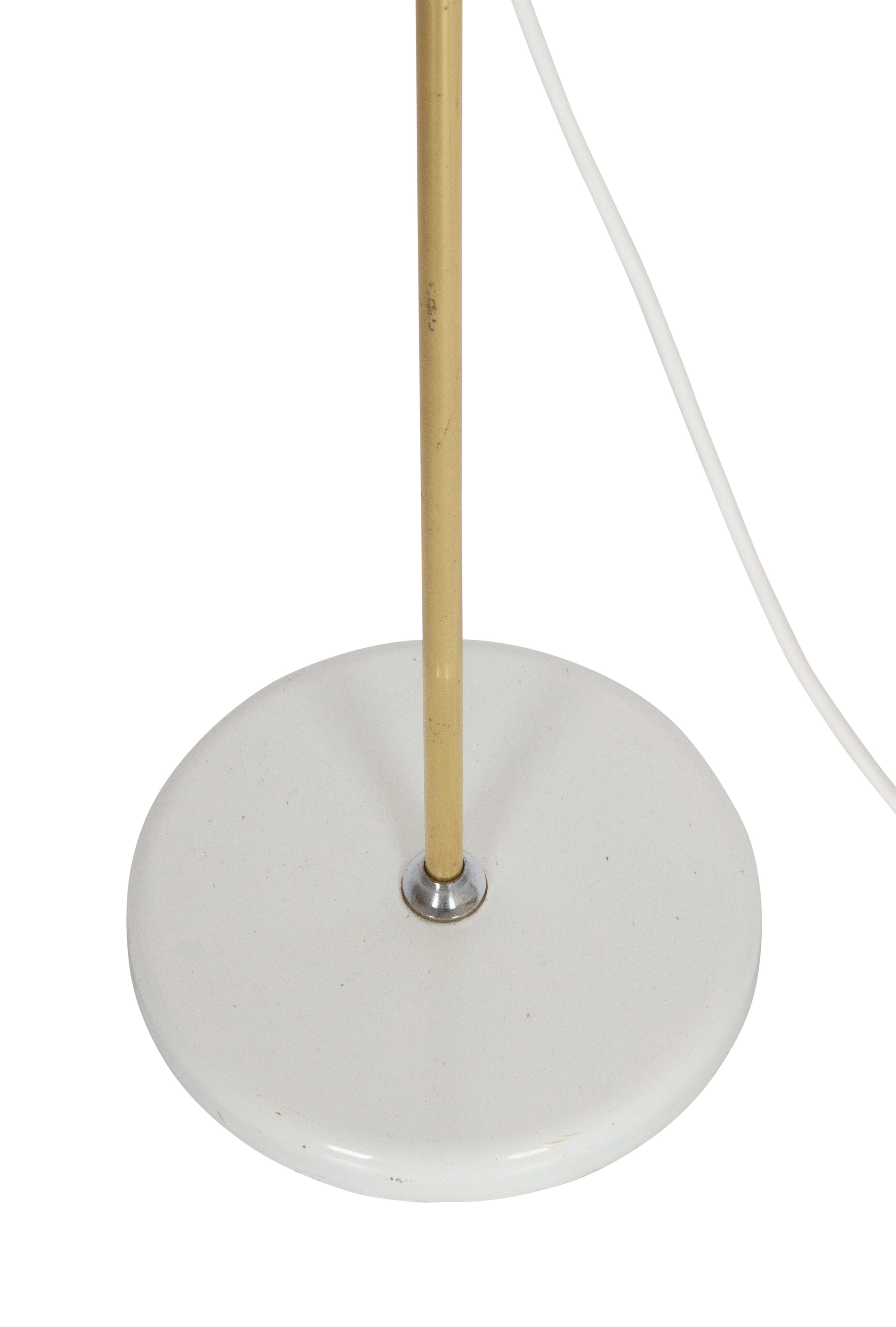 Francesco Fois by Goffredo Reggiani, brass floor lamp from 1974
