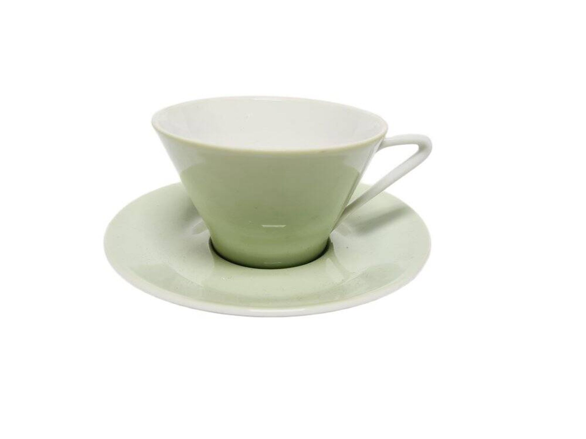 Tasse et soucoupe postmodernes, Autriche, années 1960, ensemble de 2