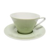 Tasse et soucoupe postmodernes, Autriche, années 1960, ensemble de 2
