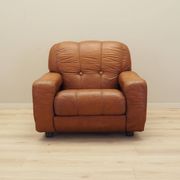 Fauteuil marron, design italien, années 1970, production : Italie