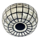 Large Mid-Century Glass Ceiling Light from Limburg, Germany, 1960s