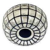 Large Mid-Century Glass Ceiling Light from Limburg, Germany, 1960s