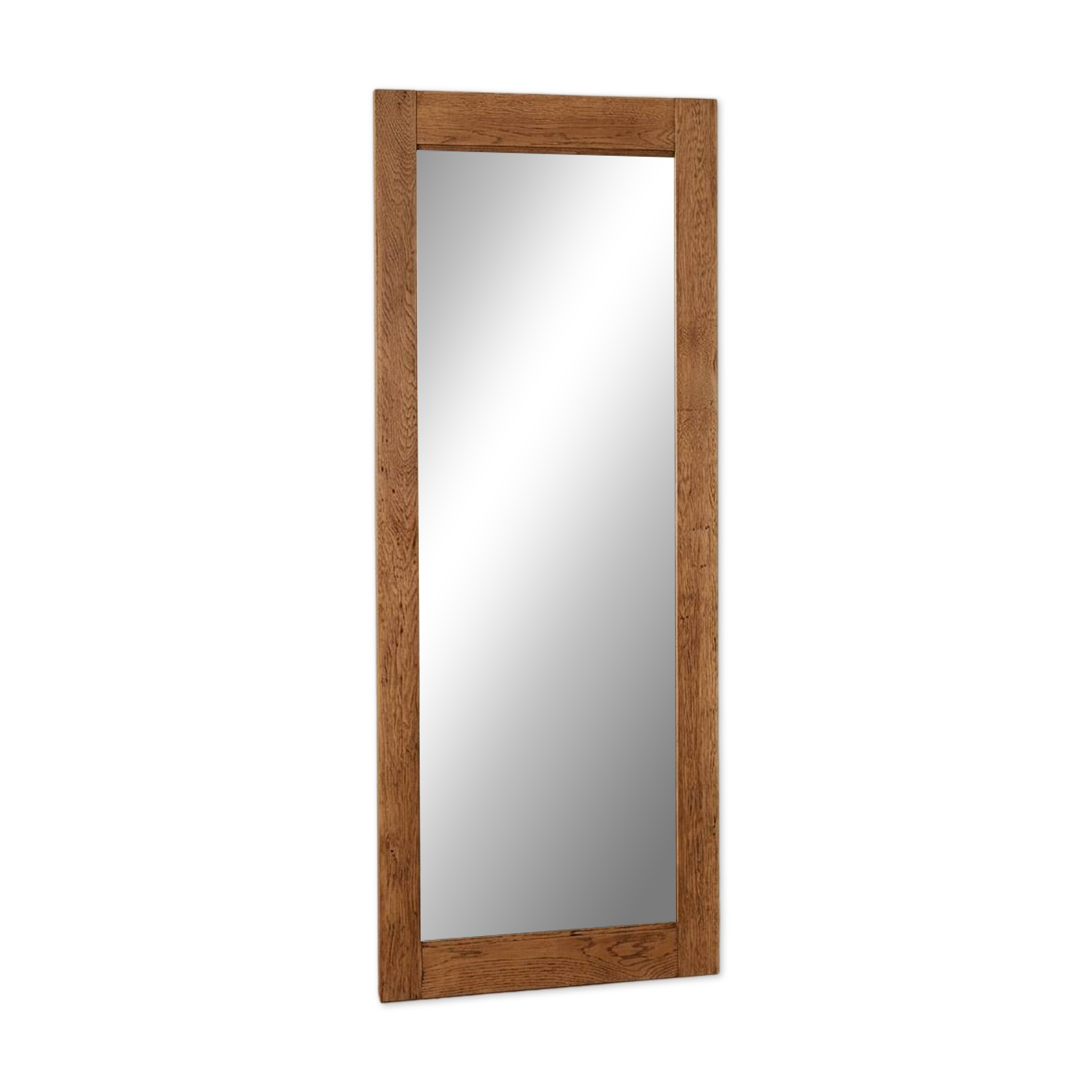 Miroir en pied en chêne