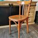 Series of 6 mismatched bistro chairs Baumann and Mahieu