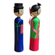 Kokeshi doll as a couple