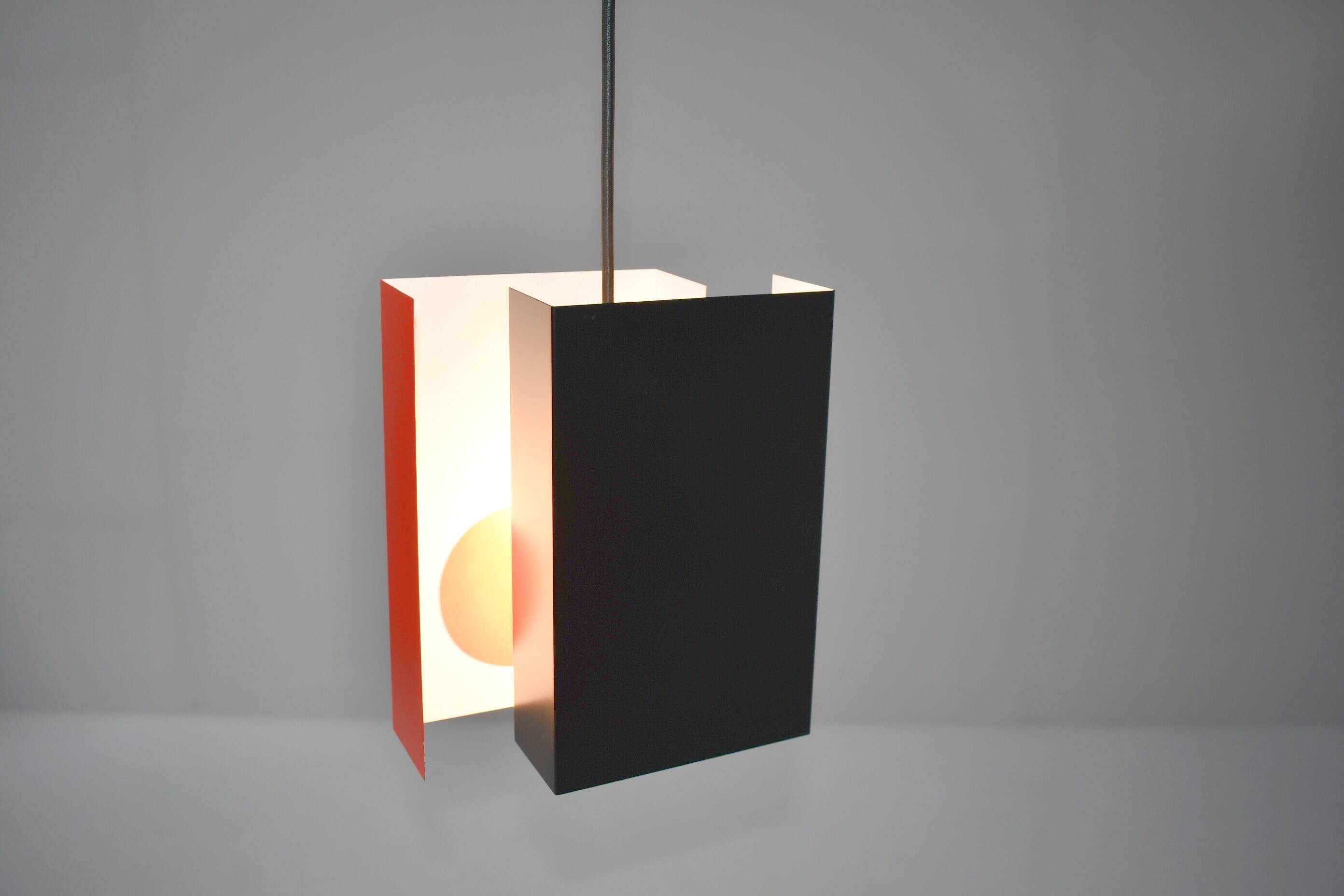 "Nippon"  Ceiling Light by Simon Henningsen for LYFA, Denmark 1970 (A)