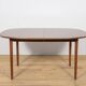 Table de Salle à Manger Extensible Mid-Century par Ole Wanscher pour Poul Jeppesens Furn