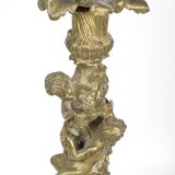 Paire de lampe Rococo Bronze