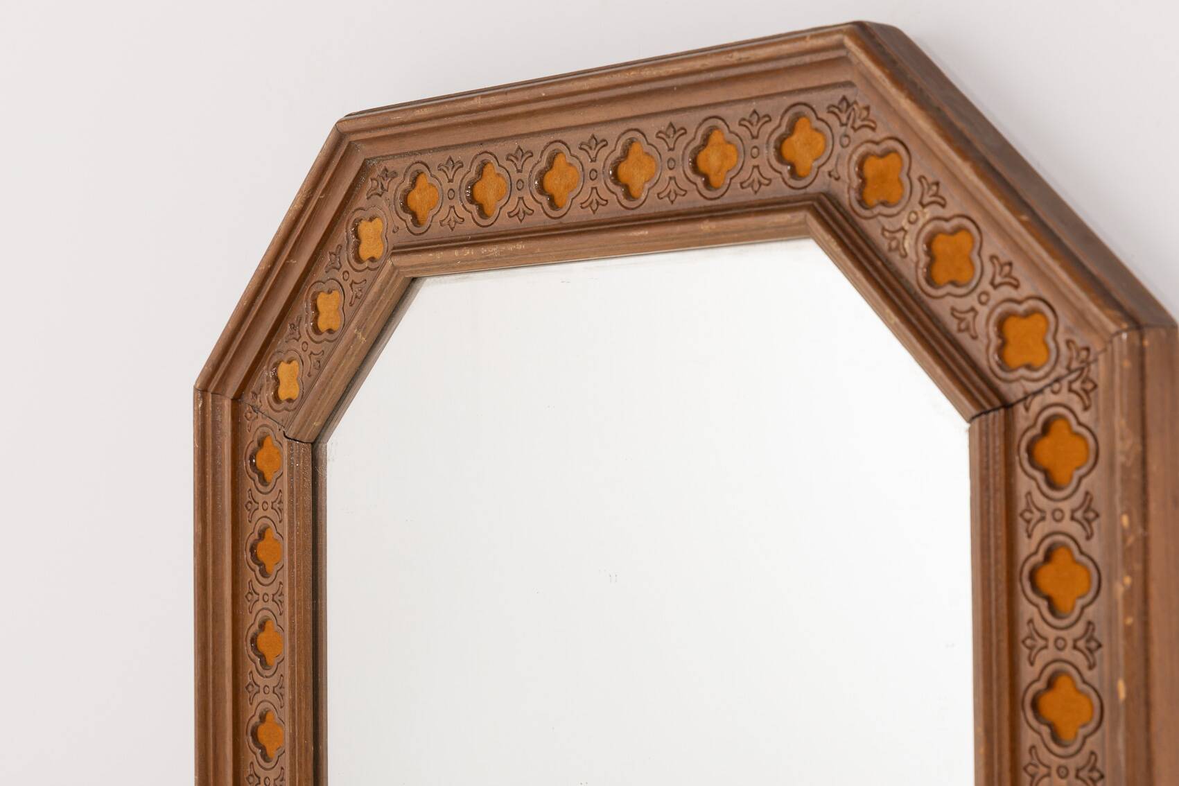 Mid-Century Octagonal Mirror, 1950’s Italy