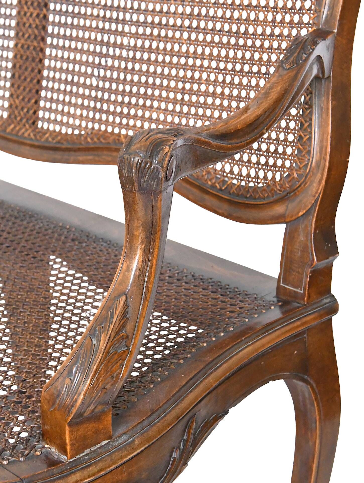 Banquette de style Régence