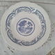Digoin Sarreguemines round hollow dish, Bernadette model
