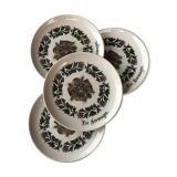 Gien cheese plates