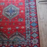 Tapis oriental de Rabbat Maroc, vintage des années 1970. Travail artisanal