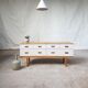 Mid century compact sideboard long chest of drawers danish Scandinavian design