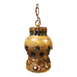 hanging lamp, probably designed by Jette Hellerøe for Axella Denmark, 1960s. But it is not stamped.