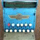 small cash register toy old sheet metal