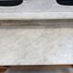 Antique pine and marble toilet furniture (renovated)