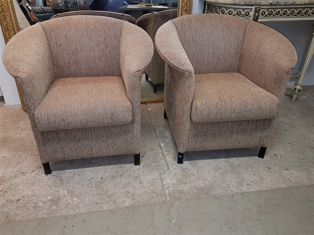 Pair of "Aura" armchairs by Paolo Piva published by Wittmann